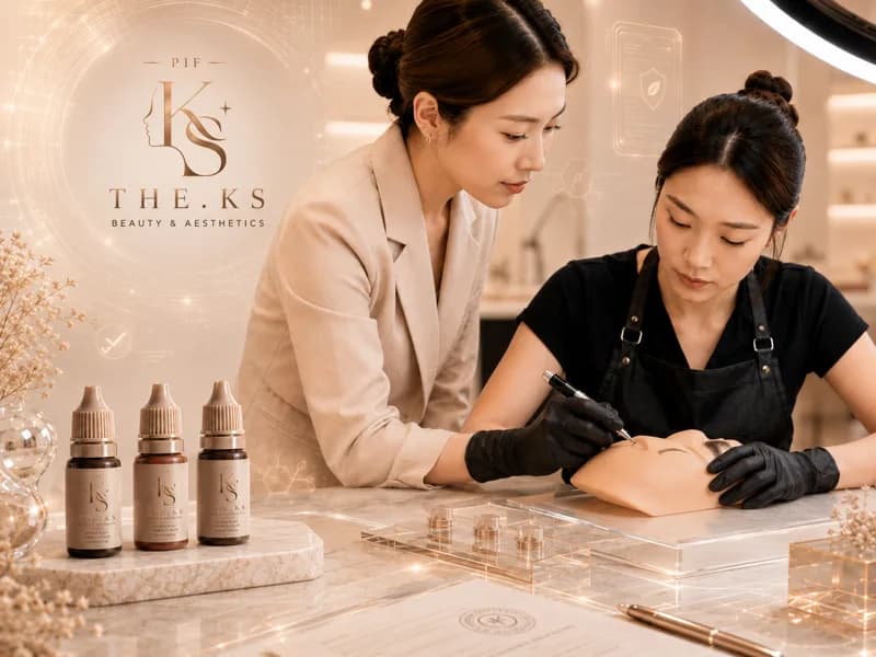 The.ks 專業紋繡教學情境