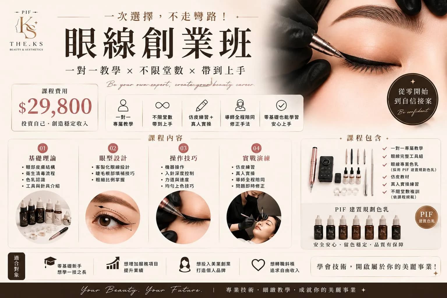 歐式唇專修創業班別